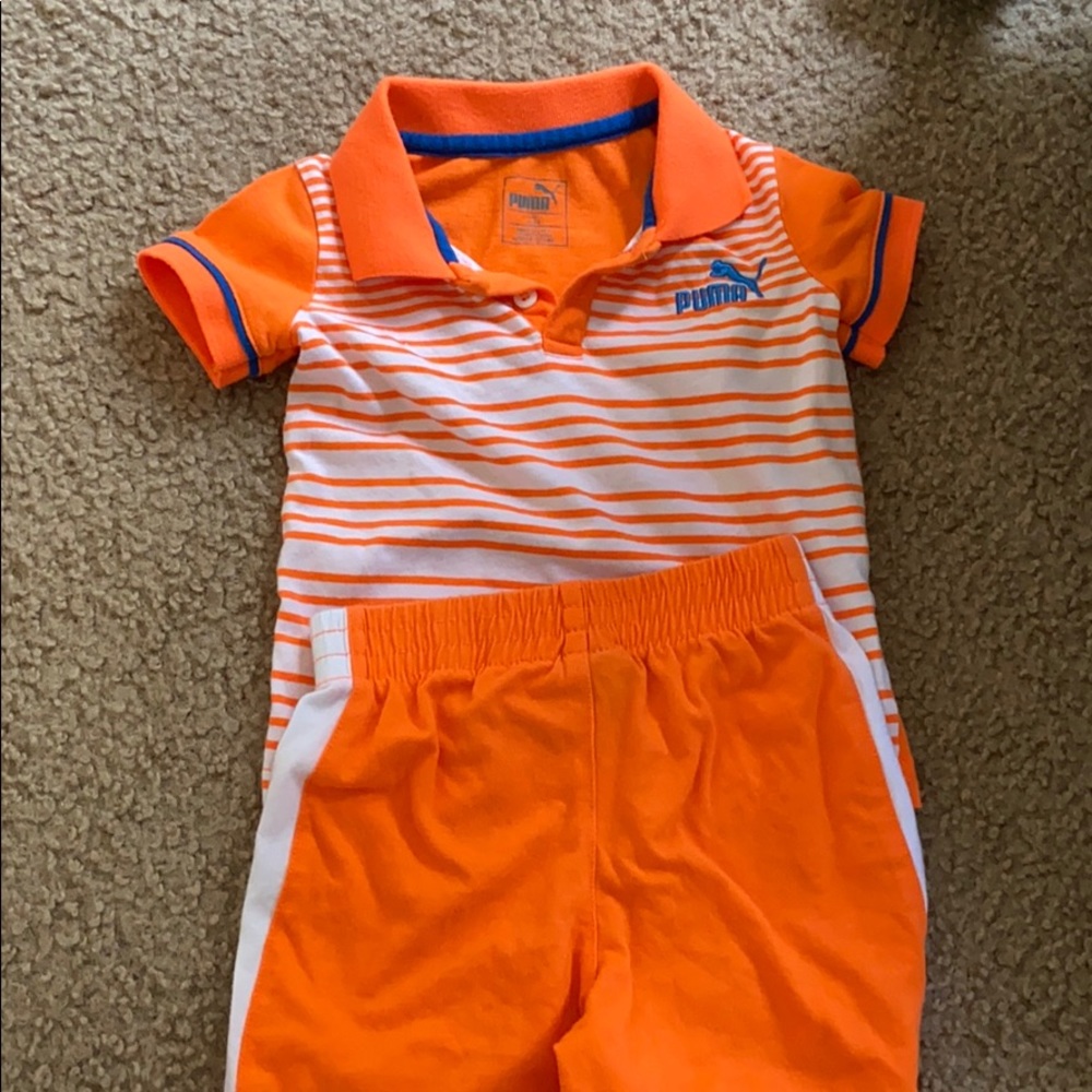 Baby boy puma 2 piece set